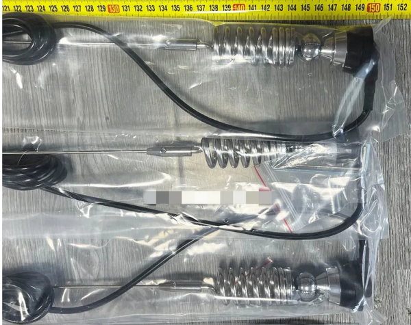 Antena móvil VHF ajustable 136-174 Mhz. 5,5 dBi - Imagen 2