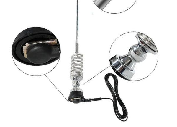 Antena móvil VHF ajustable 136-174 Mhz. 5,5 dBi - Imagen 5